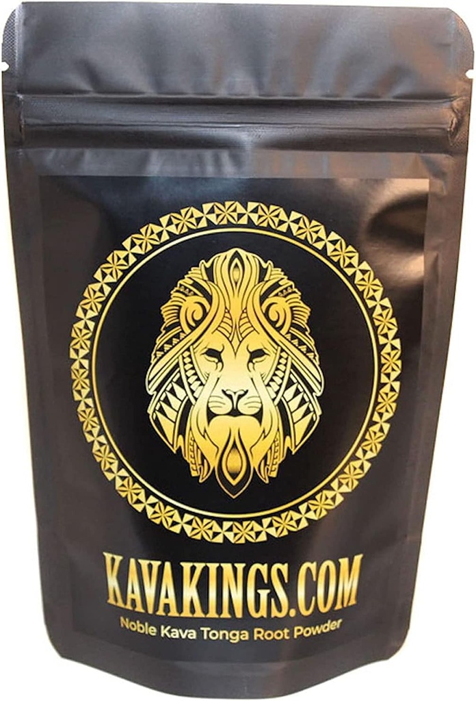 Kava Kings Kava Root Powder-Noble Kava Tonga 16 oz-naturlig hentet fra 'EUA, Tonga