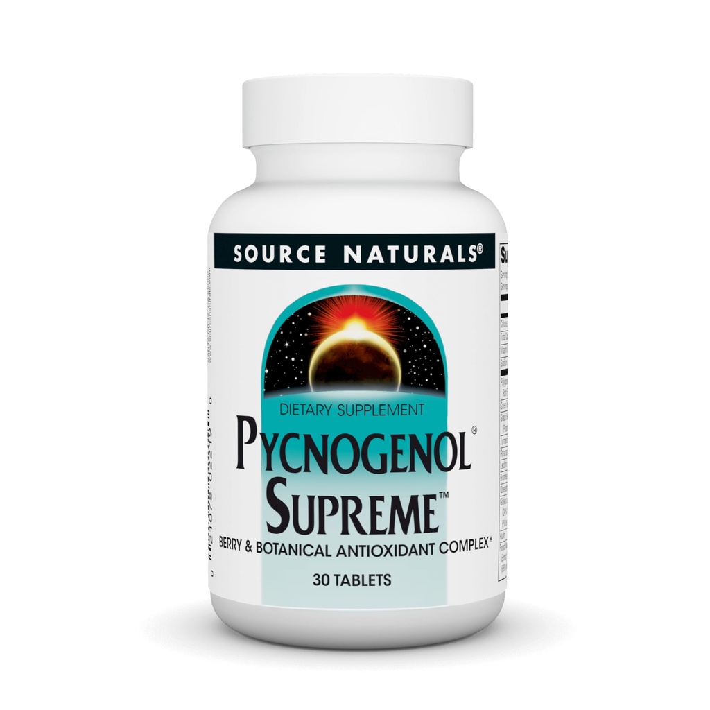 Kilde Naturals Pycnogenol Supreme, Berry & Botanisk Antioksidant Complex* - 30 tabletter