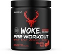 Bucked Up - Woke - høy STIM Pre Workout - Best Tasting - Fokus Nootropic, Pump, styrke og vekst, 30 Services (Blod Raz)