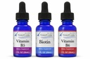 HoneyCombs flytende dråper 1oz Hver lagre 10% - vitamin B7 (Biotin) + vitamin B5 (Pantothenic Acid) + vitamin B6 (Pyridoxin)