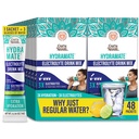 GuruNanda Hydramat Hydration Support Drink Mix - Elektrolytt pulver pakker for dehydrering, øvelse og energi - Ingen tilsatt søtningsmidler, ikke-GMO, Naturlig sitron Lime Flavor - 48 Count (0,56 oz Hver)
