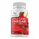 Pure 1950mg Apple Cider Vinegar Supplement | 180 kapsler | Ingen sur smak | piller for sunn metabolisme, Bleating & energi | Detox & Digestion støtte | Ikke-GMO, Glutenfri | 100% naturlig & rå