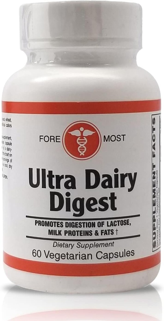 Holistisk helse Ultra Dairy Digest 60 kapsler
