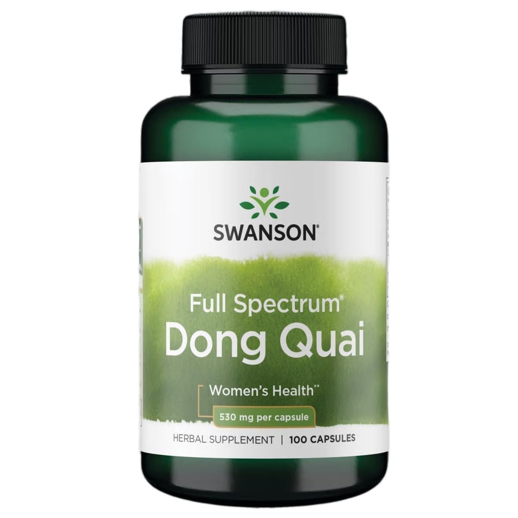 Swanson Dong Quai 530 Milligrams 100 kapsler
