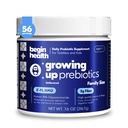 Begynn Health Voksende Prebiotika for barn 56-pakker | Prebiotic Soluble Powder Stool Softeners og Digestive Gut Helse Supplement | Ideell å blande med barn Daglige Drikke og Myke Matvarer - Uslavored