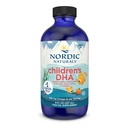 Nordic Naturals Children's DHA, Orange - 8 oz for barn - 530 mg Omega-3 med EPA & DHA - Hjerneutvikling og funksjon - Non-GMO - 96 Services