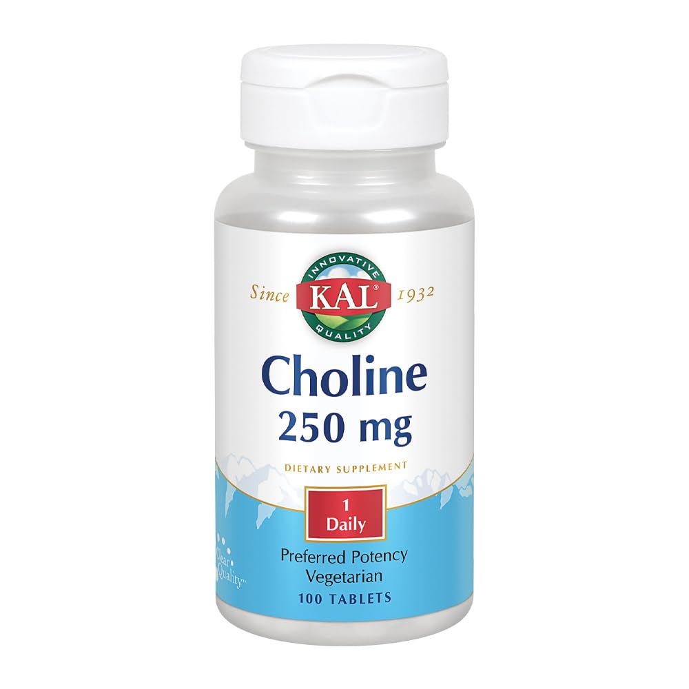 KAL Choline-tabletter, 250 mg, 100 teller