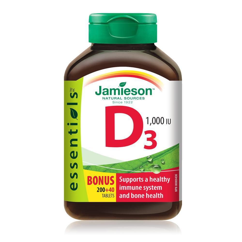 Vitamin D3 1000 IU Bonus -240 faner Merke: Jamieson Laboratories