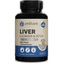 Liver Cleanse Detox & Reparasjon Capsules | 60 Veggie Capsules | Naturlig lever støtte med Melk Thistle, Dandelion & Artichoke | Fremmer Gut Health & Digestion | Ikke-GMO Herbal Supplement for Digestion