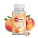 SaltStick Electrolyte FastChews - 60 Peach Chewable Elektrolyte Tabletter - Salt Tabletter for Runners, Sportsnæring, Electrolyte Chews for Hydration