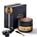 ren Himalayan Shilajit for menn og kvinner 600mg, 50 serveringer - gull klasse, Lab test inkludert, maksimal potens Fulvic Acid med 85+ spor Mineraler ekstrahert fra høyeste høyde