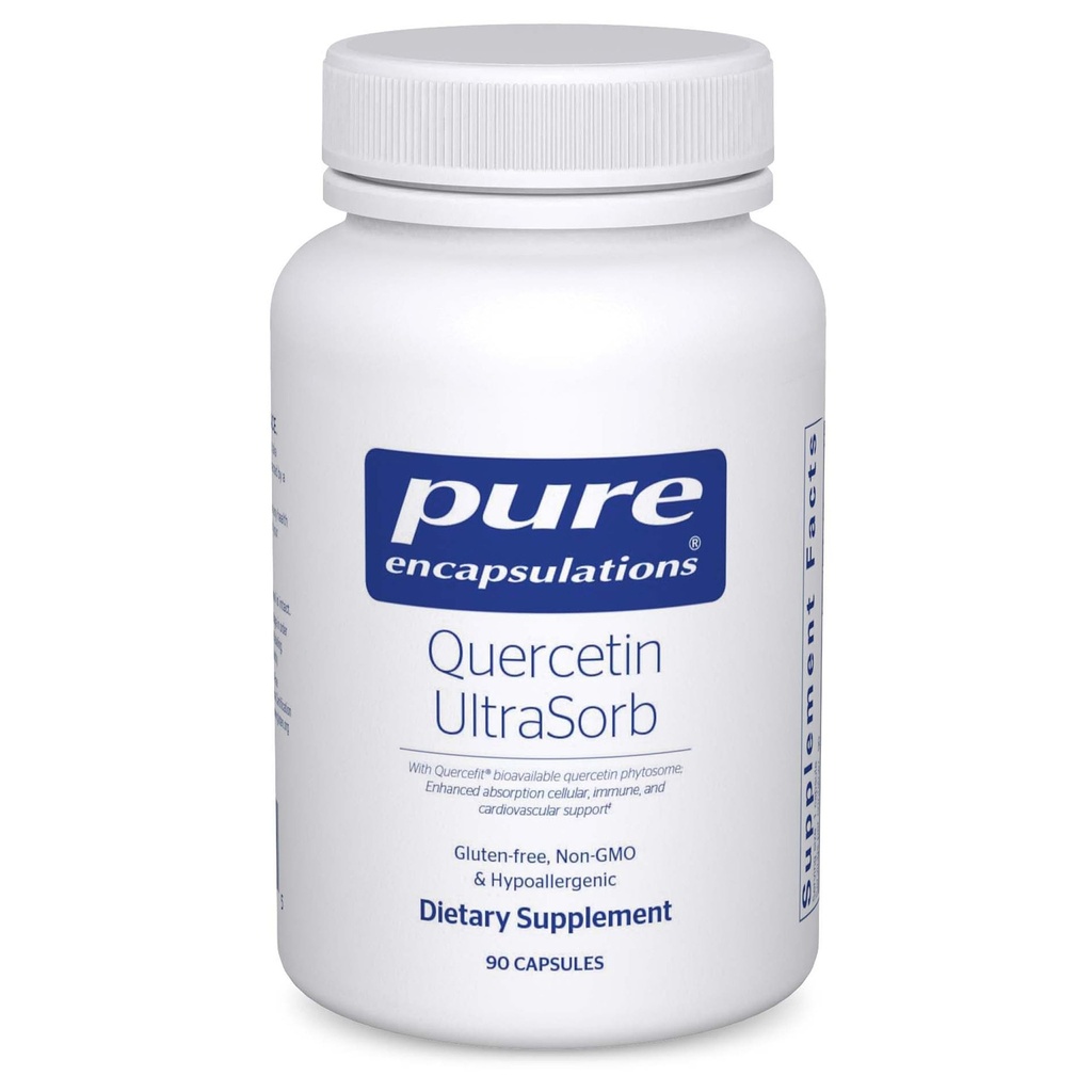 Rene innkapslinger Quercetin UltraSorb | Enhanced-Absorpsjon Cellular, Immune og Cardiovaskulær støtte | 90 Kapsler