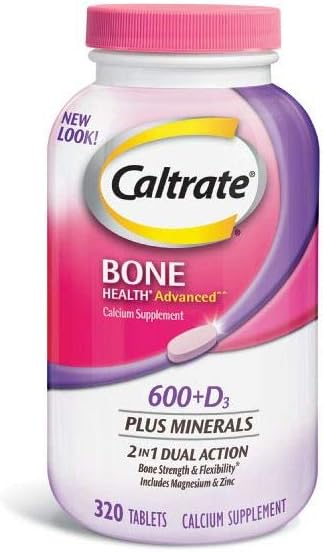 Kaltrat 600 mg + D3 med mineraler, 320 teller