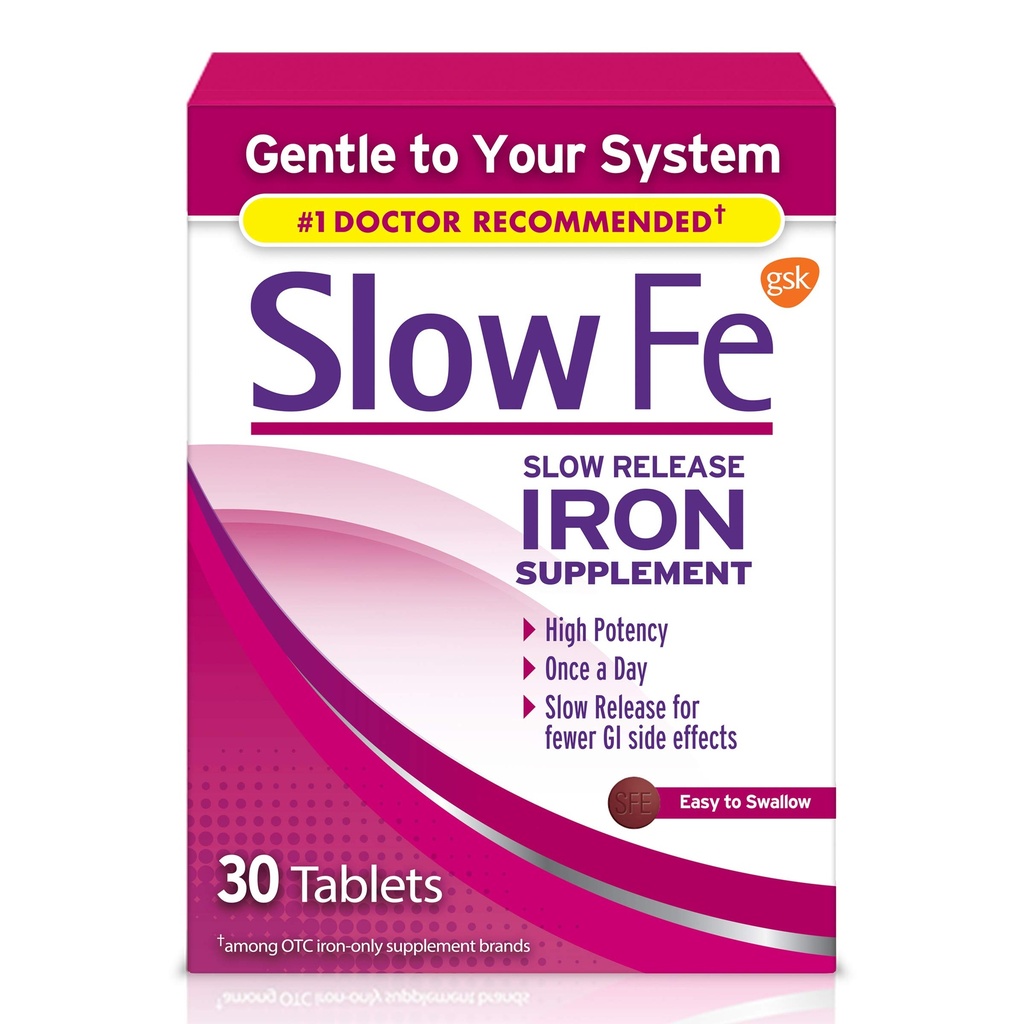 Vitafusion PreNatal Gummy vitaminer og langsom Fe Jern Supplement Tabletter Bundle, 90 greve Gummy vitaminer med Folate, DHA, og 45 mg jern tabletter, 30 greve