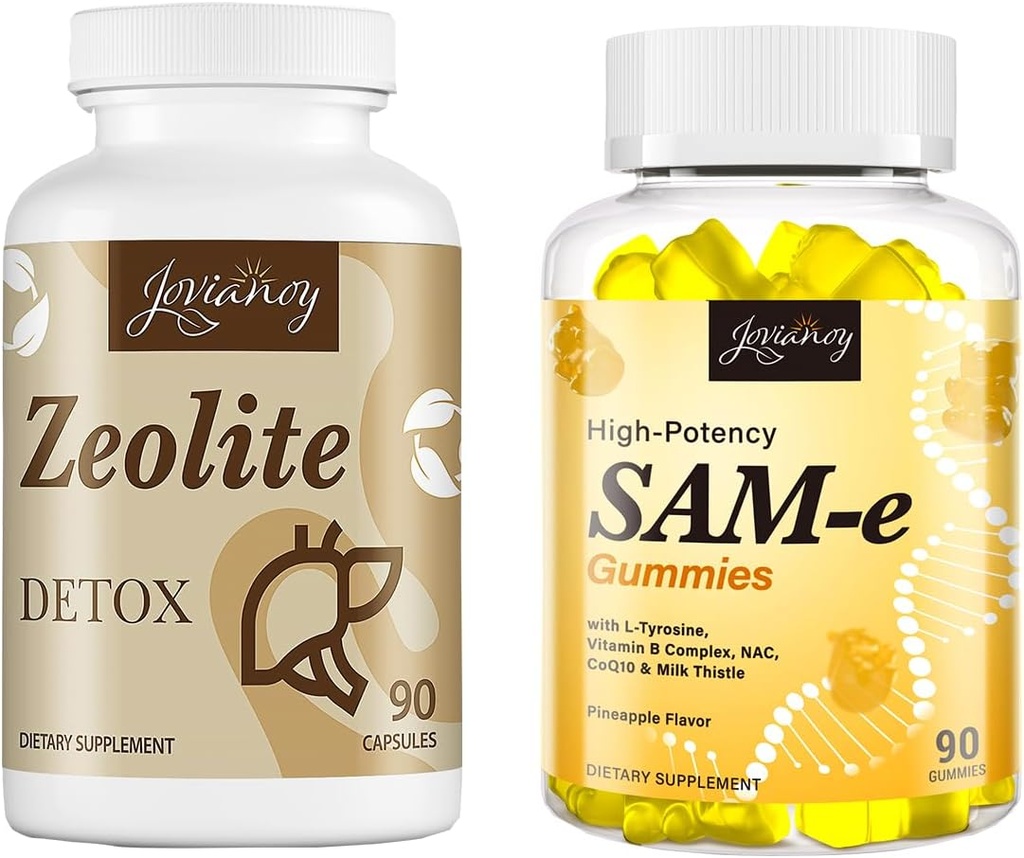 SAM-e Gummies og Zeolite Detox kapsler