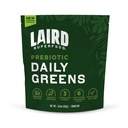 Laird Superfood Prebiotic Daily Greens Powder – essensielle vitaminer og mineraler - Prebiotiske Fiber, Adaptogen og frukter & grønnsaker – støtter Gut Helse – Ikke-GMO, Vegan - 14,8 oz Bag, Pakke med 1