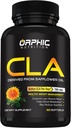ORPHIC NUTRITION CLA Safflower Oil Supplement - laget med Saflower Oil - 780mg ikke-stimulerende konjugert Linoleic Acid for menn og kvinner * å støtte vekttap innsats og metabolisme* - 60 Softgels