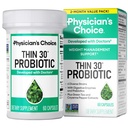 Dr. CHOICE Probiotika for vektkontroll & Bloating - 6 Probiotiske Strains - Prebiotika - Nøkkelingrediens Cayenne - Støtter Gut helse - Vekthåndtering for kvinner og menn - Grønn te - 60 CT
