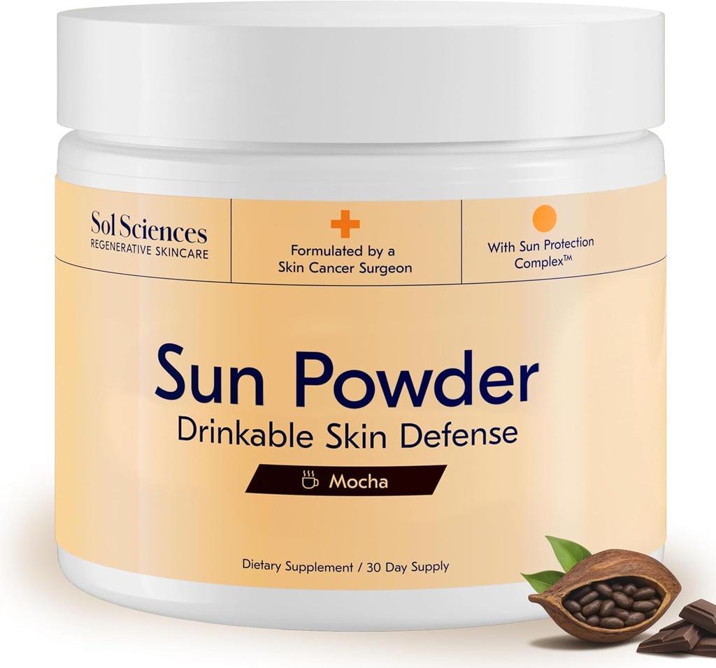 Mocha Skincare støtte supplement – 3-i-1 formel, 30 serveringer