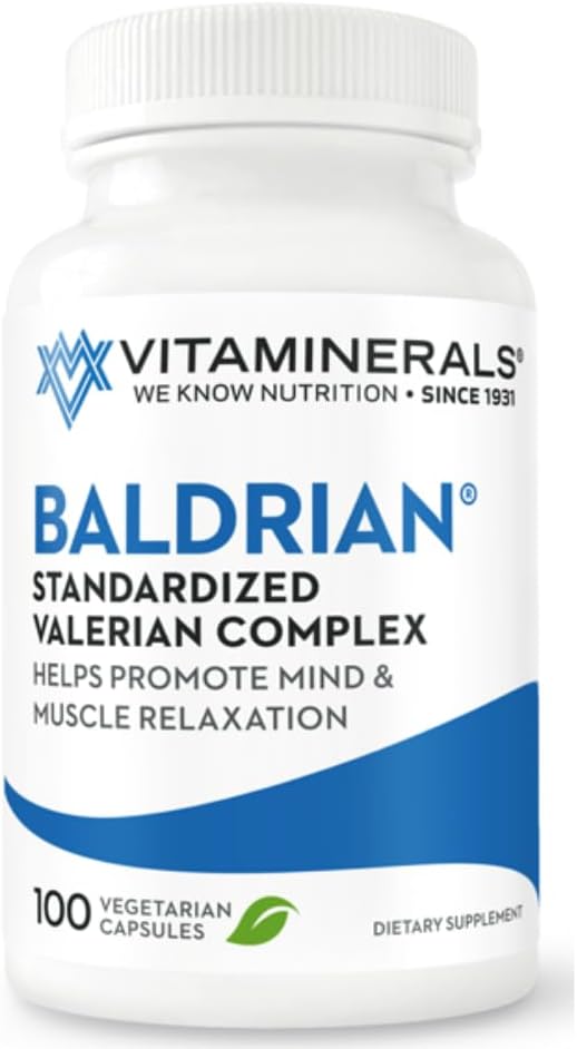 Vitamineraler 33 Baldrian® Original Natural Relaxing Support Standardisert Valerian (100)