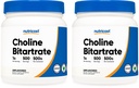Nutricost ren Choline Bitartrat pulver 500G (2 flasker)
