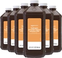 Grunnleggende Hydrogen Peroksid Topisk løsning USP, Unflavored, 32 Fl Oz, Pakke med 6
