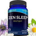 Zen Sleep Ō Ikke-additiv søvnhjelp m/adrenal støtte. Inneholder magnesium og organiske urter; Kamille, sitron Balm, Passion Blomster, No melatonin