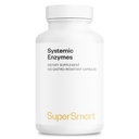 Supersmart Systemic Enzyms (High Potency) - med Bromelain, Protease, Lipase, Trypsin, Chymotrypsin, Peptidase, Pancreatin - Proteolytisk Enzymes Complex | Ikke-GMO & Glutenfri - 100 DR Kapsler