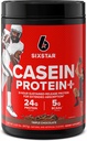 Six Star Casein Protein Powder Elite Casein Protein pulver sakte digesterende Micellar Casein Protein pulver for muskel gevinst trippel sjokoladeprotein pulver pulver, 2 lbs (26 serveringer) (Package May Vary)