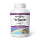 Naturlige faktorer Suntheanine L-Theanine 100 mg - Helse Supplement for rolig Outlook - L-Theanine Supplement støtter avslappende søvn og hjelpemidler mot søvnighet - 120 Chewable tabletter (60 serveringer)