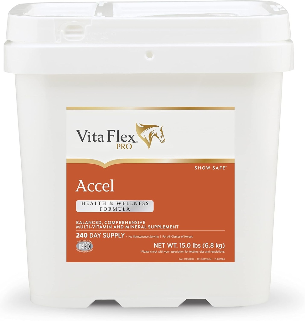 Vita Flex Pro Aksel Helse & Velvære Formula, Hest Supplement, 15 pund, 240-dagers Supply
