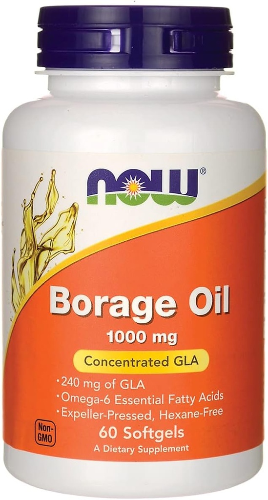 Nå Mat Borasjeolje, 240 mg