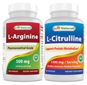 Beste Naturals L-Arginine 500 mg & L-Citrulline 1500mg