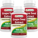 Best Naturals Grapefrøekstrakt 400 mg 120 vcaps (120 greve (Pack of 3))
