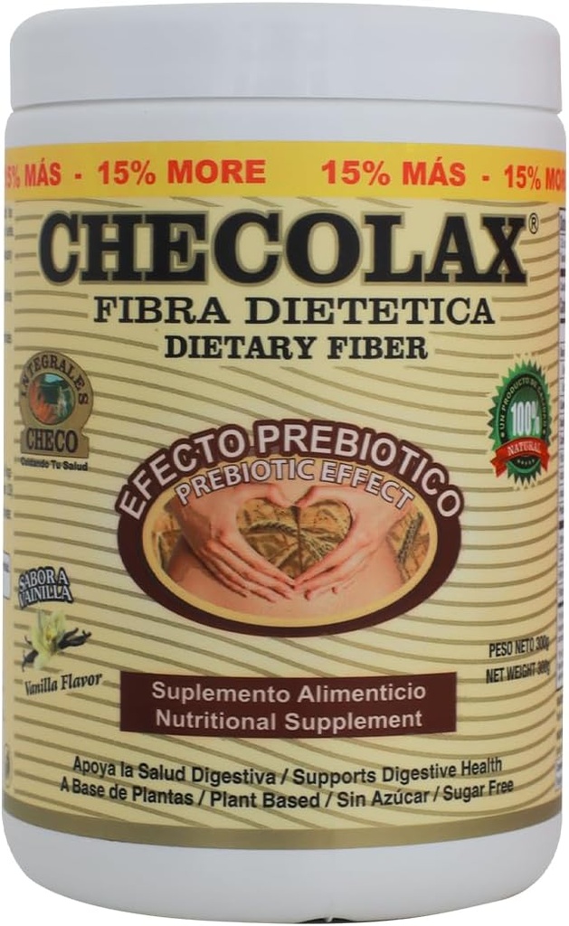 Våre Dietary Fiber Allevigerer Naturlig, støtter regelmessighet, Bleating Relief & Gut Helse, Sukkerfri, Ikke-GMO, Plantebasert - Essential Fiber Boost, Vanilla (10.5 oz)