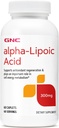 GNC Alpha-Lipoic Acid 300mg, spiller en viktig rolle i celle energimetabolisme, 60 telling