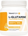 TransformHQ L-Glutamine Powder 500g (Tropisk Whip) - Glutenfri, ikke-GMO