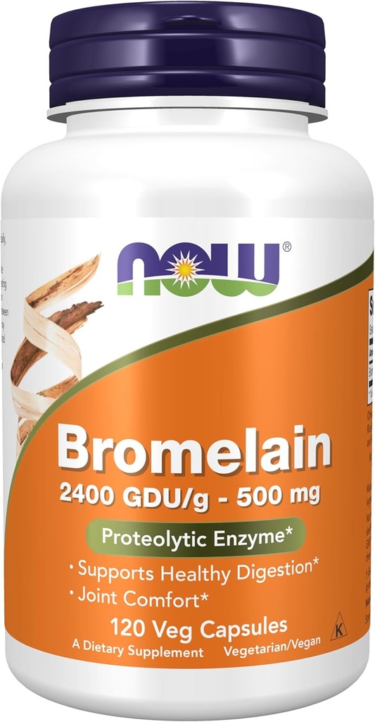 NU Bromelain 500 mg,120 Veg Kapsler