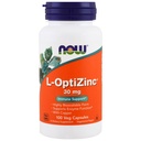 Nå optimal L-zinc, 30 mg, 100 kapsler (pakke på 3)