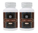 2-Pack Curcumin Longvida av Nutrivene (500 mg, 60 kapsler)