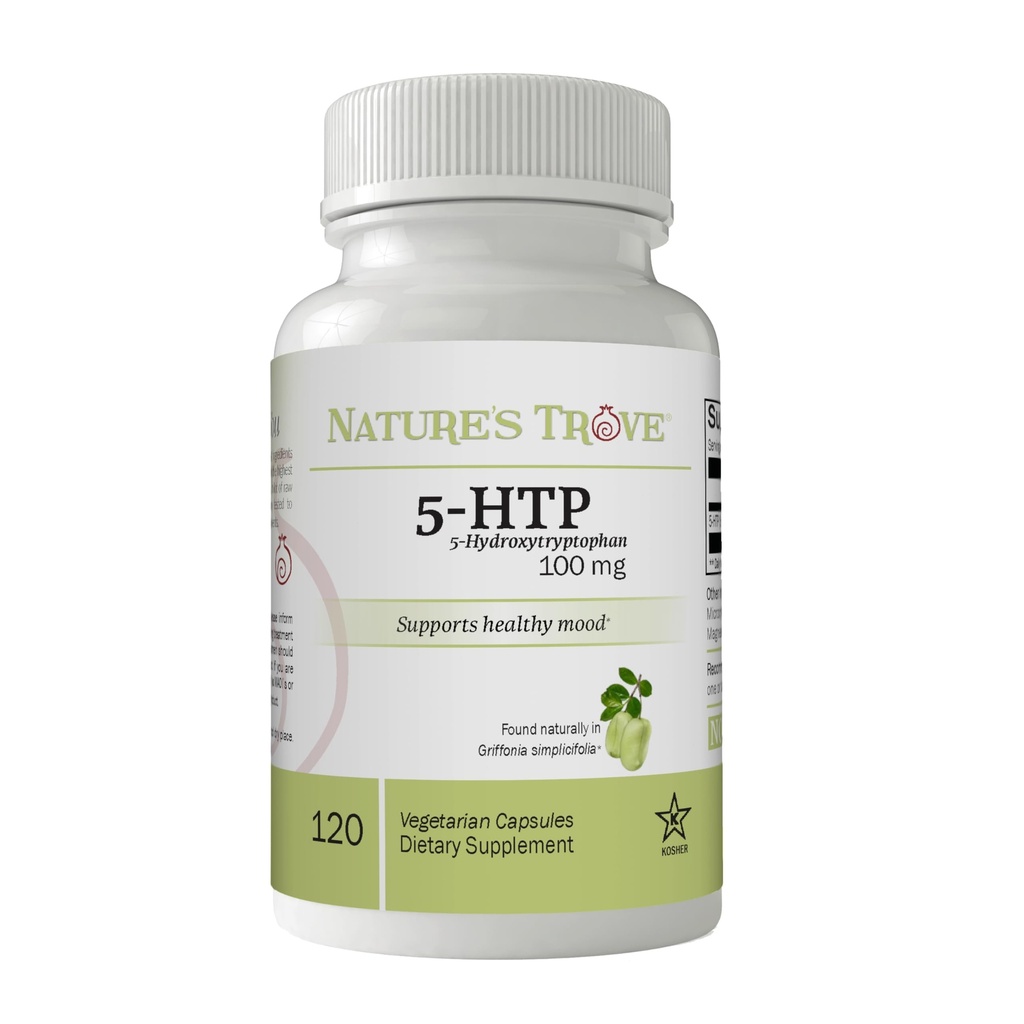 Naturens Trove 5-HTP 100mg 120 Vegetariske kapsler
