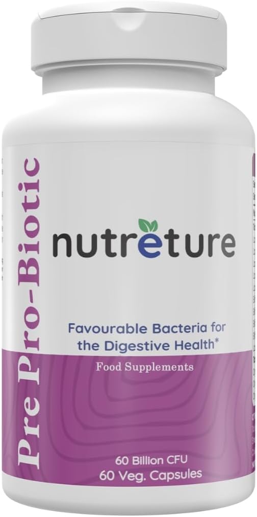 60 milliarder probiotika for menn 60 Capsules Mens probiotiske Supplement | prebiotika for Gut Health