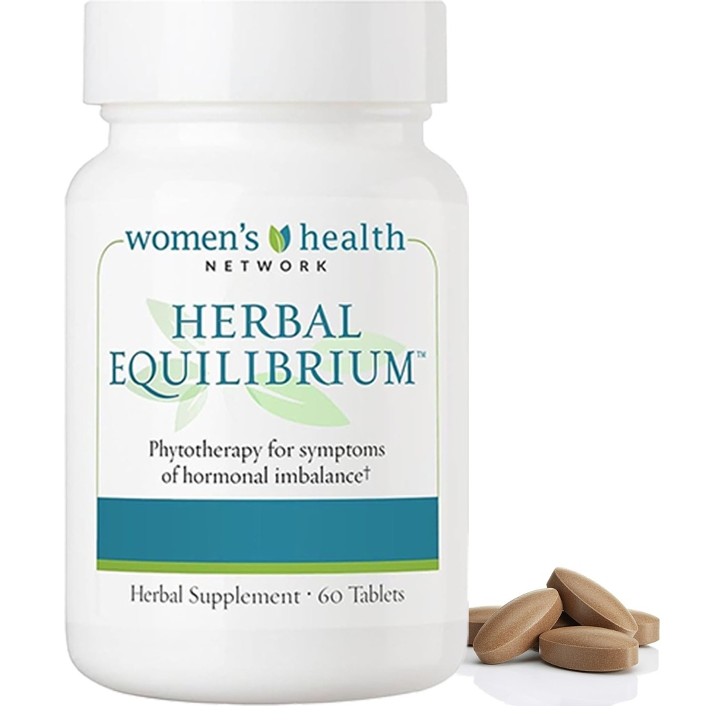 Herbal EquilibriumTM - Naturlig, Full-Spectrum Relief for Peri/Menopause Symptomer med 7 Proven Herbal ekstrakter (30 dagers forsyning)