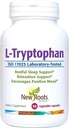 NYE ROOTS HERBAL L-Tryptophan Supplement for søvn (90 kapsler) 220 mg, Herbal Supplement for sunn søvn, Mood og stress svarstøtte – Glutenfri, ikke-GMO