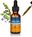 Herb Pharm Certified Organic Skullcap flytende ekstrakt for nervesystem støtte, Organic Cane alkohol, 1 Ounce