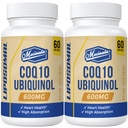 Liposomal CoQ10 Ubiquinol 600mg Softgels | Superior Absorpsjon Ubiquinol CoQ10 Supplement | Kraftig aktiv antioksidant form av coenzym Q10 | hjertefunksjon & energiproduksjon | 120 Softgels