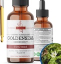Goldenseal Tinktur | Premium alkohol-fri urteekstrakt fra Goldenseal Root | Flytende Botanisk Supplement | Tradisjonell Herbal Formula | Laget i USA - 2 oz (60 ml)