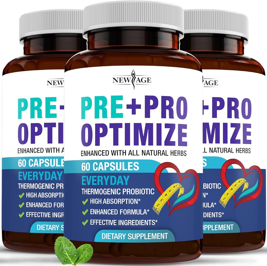 Pro Optimize Probiotika for kvinner, Menopause, 70 milliarder CFU, Digestiv helse - Støtte for blooting, Hot Flashes, Joint Support, Night Sweats - Gut Health & Metabolism - Dong Quai (180 (Pack of 3))
