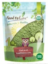 Mat å leve organisk hvetegresspulver, 1 pund - ikke-GMO, hele blad, rå, ikke-irradiert, ren, vegansk supermat, bulk, flott for juice, rik på fiber, klorofyll, fettsyrer og mineraler