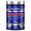 ALLMAX Ernæring Kreatin Monohydrat pulver, uflavorert - ren mikronisert kreatin Supplement for menn og kvinner - støtter styrke, ytelse og trening Intensitet - Vegansk, Glutenfri (400g)